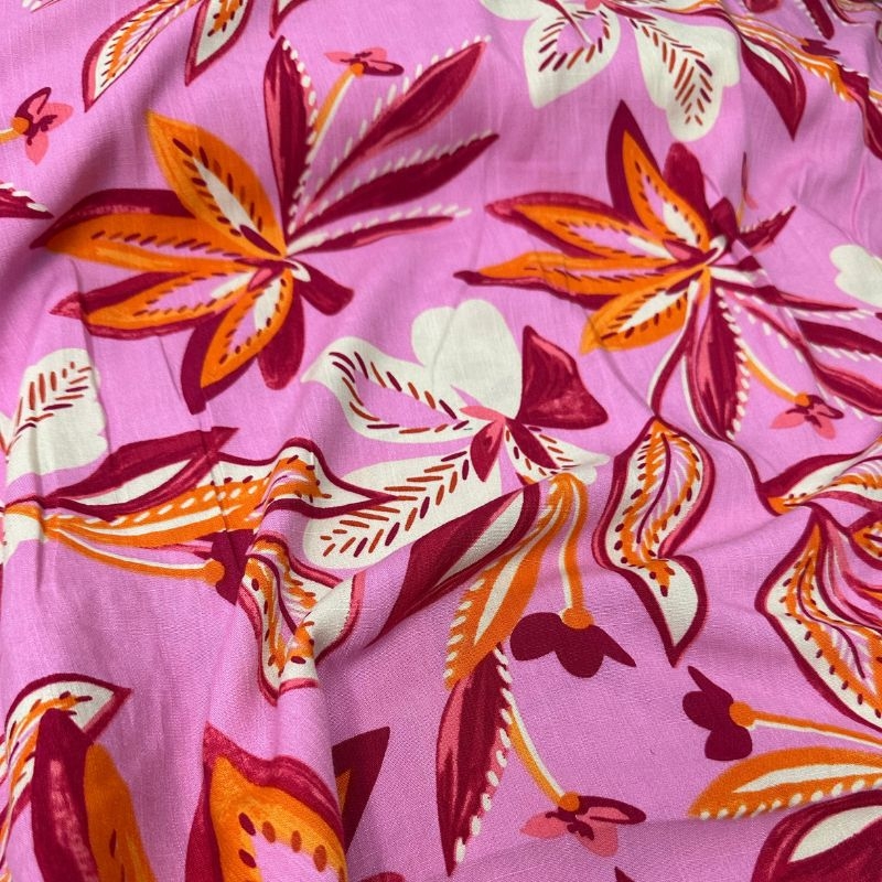 Viscose estampada