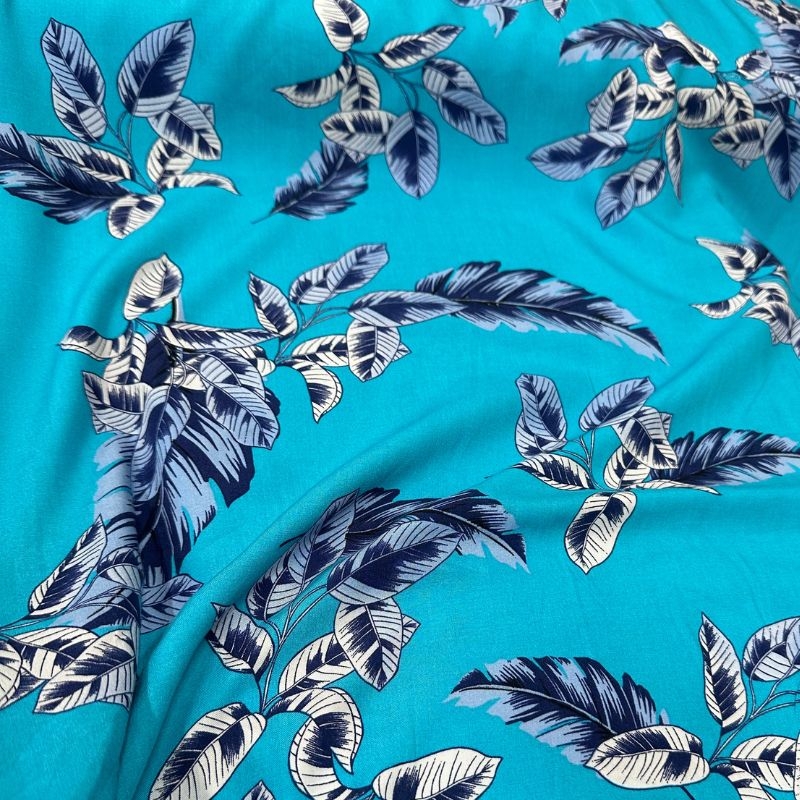  Viscose estampada