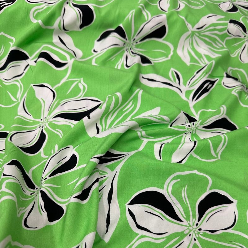  Viscose estampada