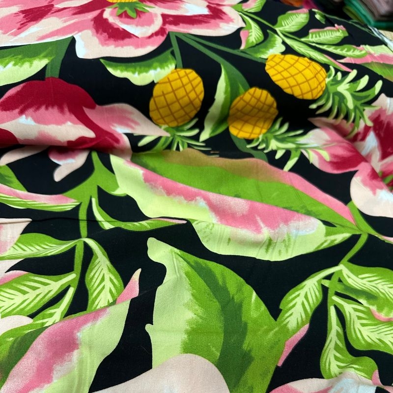 Viscose estampada