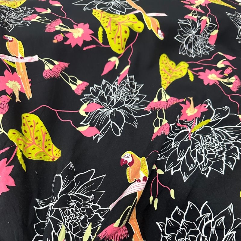  Viscose estampada