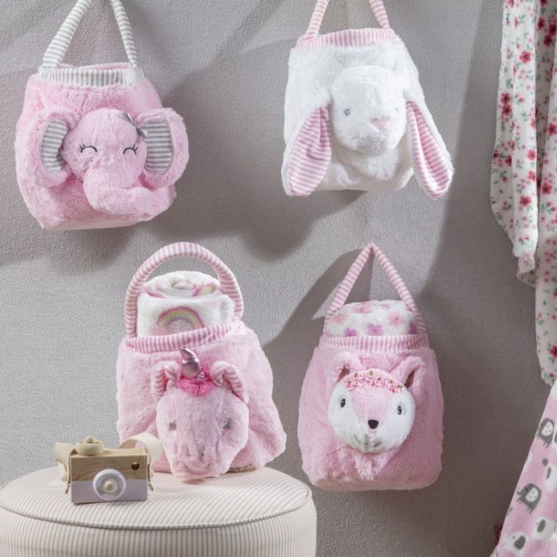 Manta com bolsa