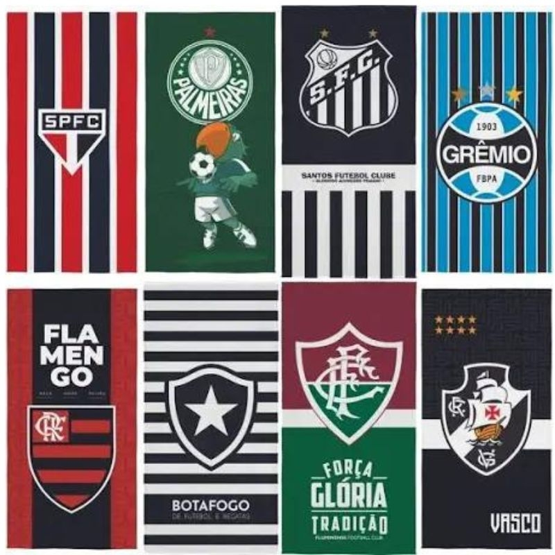 Toalha de banho time oficial